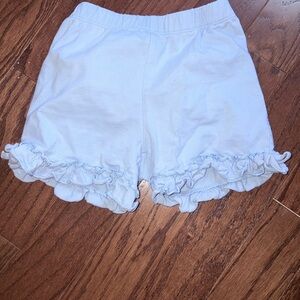 Girls Millie Loves Lily Blue Ruffle Hem Casual Shorts Sz 5